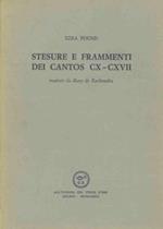 Stesure e frammenti dei Cantos CX - CXVII