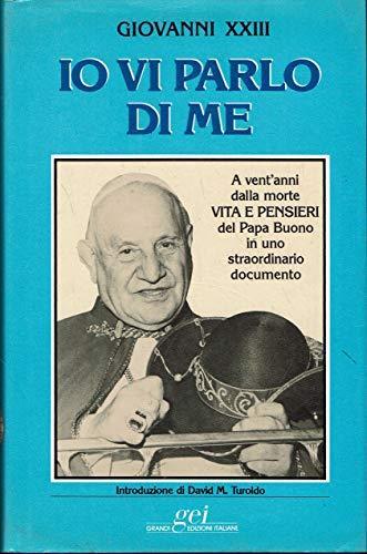 Io vi parlo di me - Giovanni XXIII - copertina