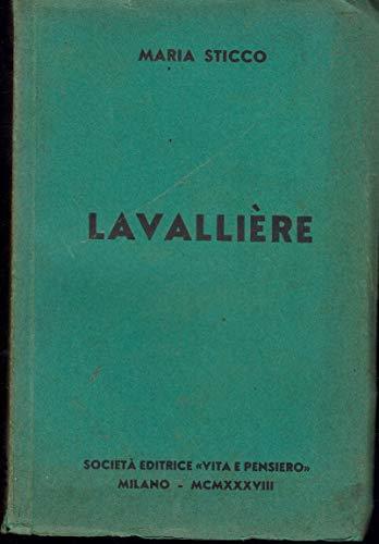 Lavallière - Maria Sticco - copertina