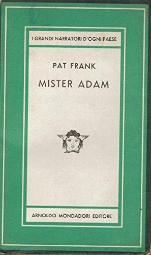 Mister Adam - Pat Frank - copertina