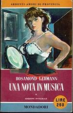 I Libri del Pavone n.° 66. UNA NOTA IN MUSICA. EDizione integrale. Prima Edizione