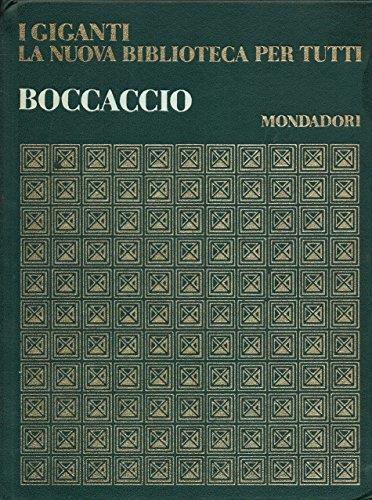 Giovanni Boccaccio. I Giganti. La Nuova Biblioteca Per Tutti N. 3 - Enzo Orlandi - copertina