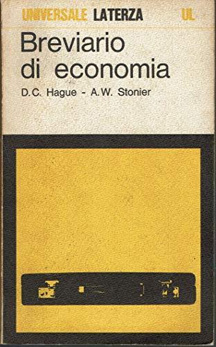 Breviario di economia - Douglas C. Hague - copertina