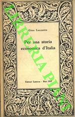 Per una storia economica d'Italia. Progressi e lacune