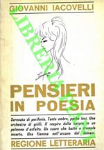 Pensieri in poesia