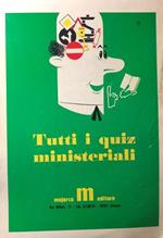 Tutti i quiz ministeriali