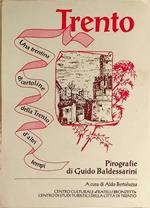 Trento: una trentina di cartoline della Trento d’altri tempi: pirografie