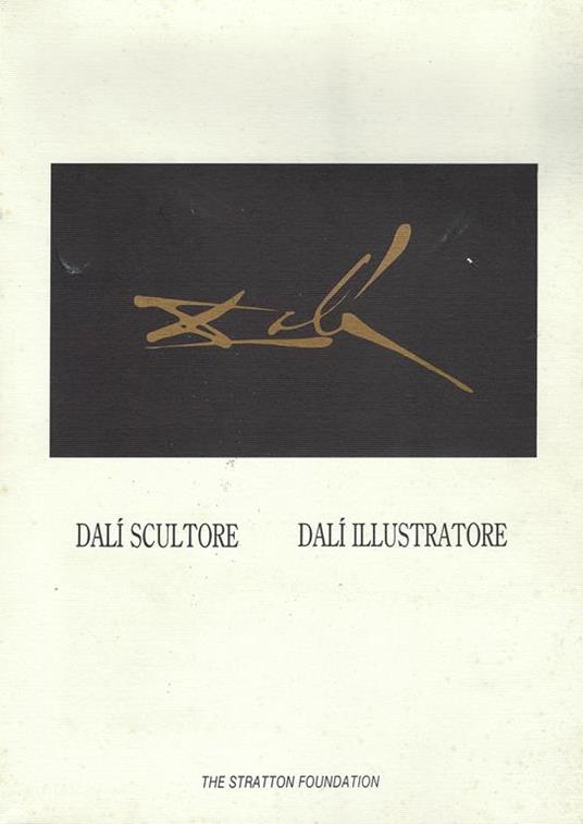 Dalí scultore, Dalí illustratore - copertina