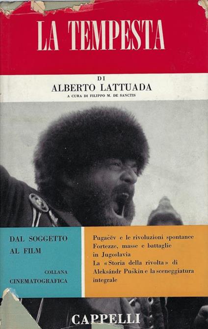 La Tempesta di Alberto Lattuada,A cura di Filippo M. De Sanctis - Alberto Lattuada - copertina