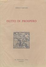 Detto di Prospero