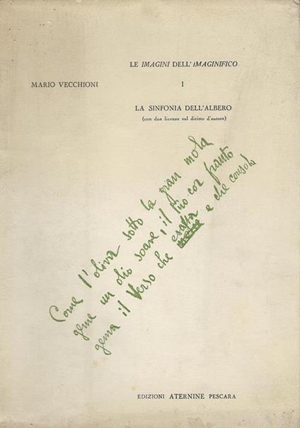 La sinfonia dell'albero : con due licenze sul diritto d'autore - Mario Vecchioni - copertina