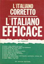 L' italiano corretto,L' italiano efficace