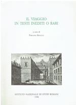 Il viaggio in testi inediti o rari