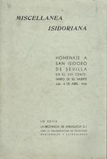 Miscellanea isidoriana : homenaje a S. Isidoro de Sevilla en el 13. centenario de su muerte,636 - 4 de abril - 1936