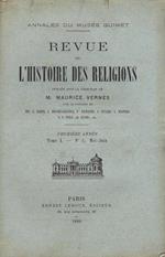 Revue de l'histoire des religions: Annales du Musée Guimet. Première année. Tome I, n.3 Mai-Juin