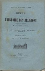 Revue de l'histoire des religions: Annales du Musée Guimet. Troisième année. Tome V, n.1 Janvier-Février