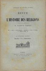 Revue de l'histoire des religions: Annales du Musée Guimet. Quatrième année. Tome VII, n.1 Janvier-Février