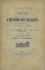 Revue de l'histoire des religions: Annales du Musée Guimet. Quatrième année. Tome VIII, n.6 Novembre-Décembre