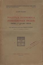 Politica economica internazionale inglese prima di Adamo Smith