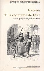 Histoire de la commune de 1871, avant-propos de Jean Maitron