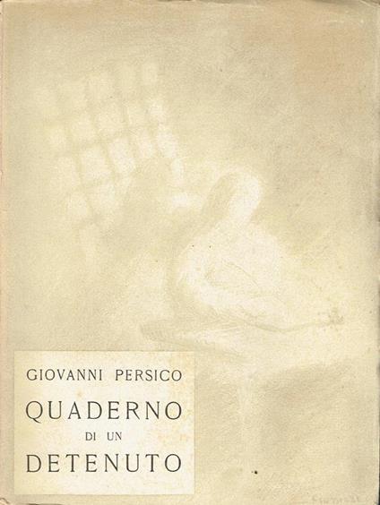 Quaderno di un detenuto - Giovanni Persico - copertina