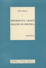 Benedetto Croce fallito in politica : controdiario