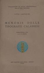 Memorie delle tipografie calabresi