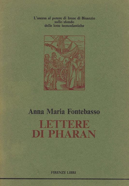 Lettere di Pharan - Anna Maria Fontebasso - copertina