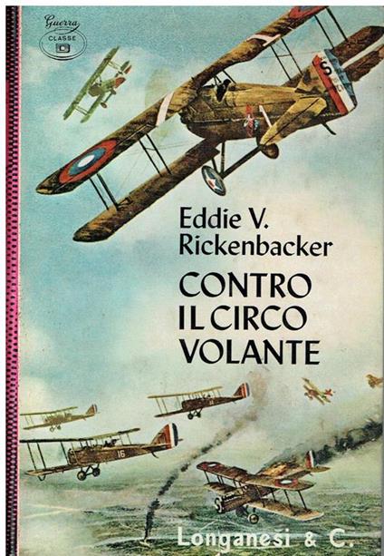 Contro il circo volante - Eddie V. Rickenbaker - copertina