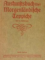 Auskunftsbuch Ueber Morgenlaendische Teppiche