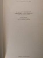 Il valore dei dipinti dell'ottocento italiano. L'analisi critica, storica ed economica. Anno 1986/1987