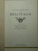 Dei fiopri 6 costumi & cibi BELL'ITALIA nelle città di Venezia, Milano, Torino, Genova & Firenze, Roma, Napoli, Palermo