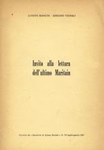 Invito alla lettura dell'ultimo Maritain. Estratto da Quaderni di Azione Sociale n.7-8 luglio-agosto 1967