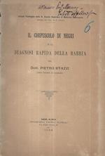 Il corpuscolo di Negri e la diagnosi rapida della rabbia