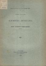 Sopra un caso di Albuminuria Ortostatica