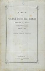 Di un caso di pericardite fibrinosa adesiva traumatica seguito da morte. Perizia medico legale (tribunale di Siena)