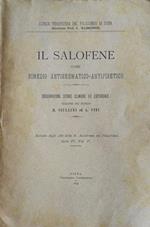 Il salofene come rimedio antireumatico-antipiretico