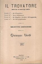 Il trovatore. Poesia di Salvatore Cammarano