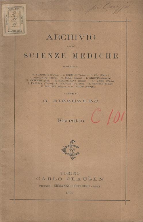 Contributo alla conoscenza dell antitossina Difterica Libro