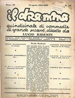 Il Dramma. Quindicinale di commedie di grande successo. Anno 1935 - N. 216 (15 agosto)