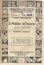 Il Problema dell'Universo nella filosofia di Roberto Ardigò