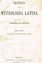 Trattato di metrologia latina