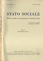 Stato sociale Anno XVII n. 3. Rivista mensile di studi finanziari economici sociali