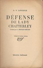 Défense de Lady Chatterley