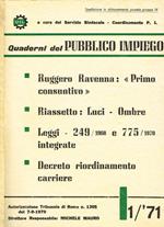 Quaderni del pubblico impiego n.1