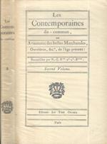 Les contemporaines du commun Volume II. ou Avantures des belles Marchandes, Ouvrieres & c, de l'age present