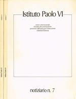 Istituto Paolo VI. Notiziario n.7, 9