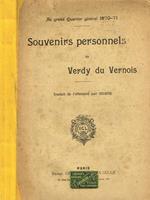 Souvenirs personnels au grand quartier general 1870-71