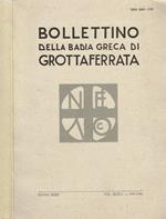 Bollettino della Badia greca di Grottaferrata n.s.vol.XLIX-L 1995-1996