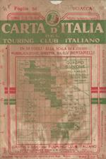 Carta d'Italia. Foglio 54. Sciacca